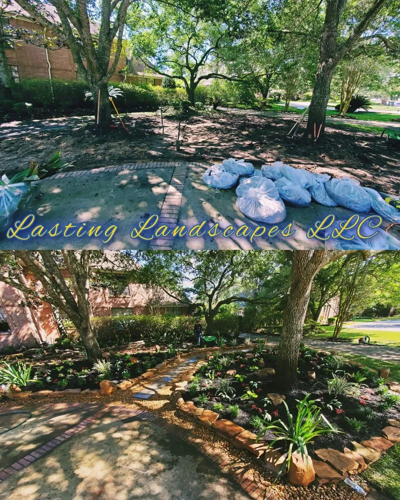 Local yard maintenance for homes in Sugar Land, TX by Lasting Landscapes
