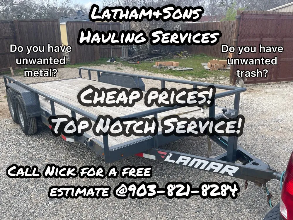 Local yard maintenance in Gainesville, TX by Latham & Son Services