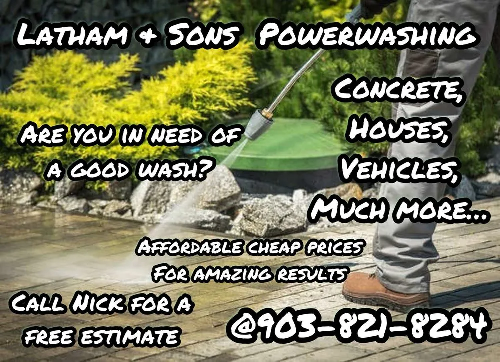 Affordable outdoor landscaping in Gainesville, TX - Latham & Son Services