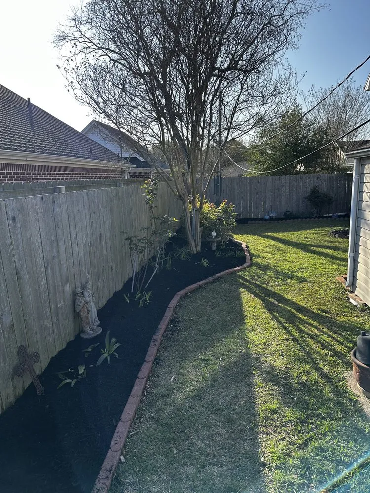 Custom landscape installation for outdoor upgrades across Vidor, TX - Lathan’s Professional Lawn And Landscaping