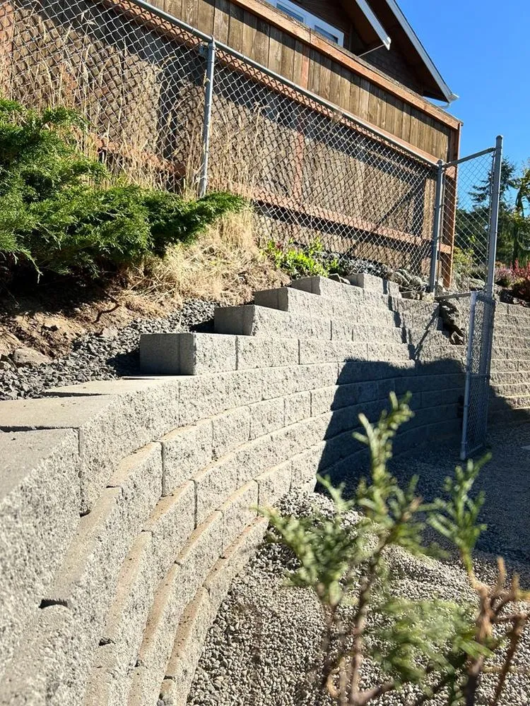 Custom landscape installation in Allyn, WA - Latinos Green Valley Landscaping