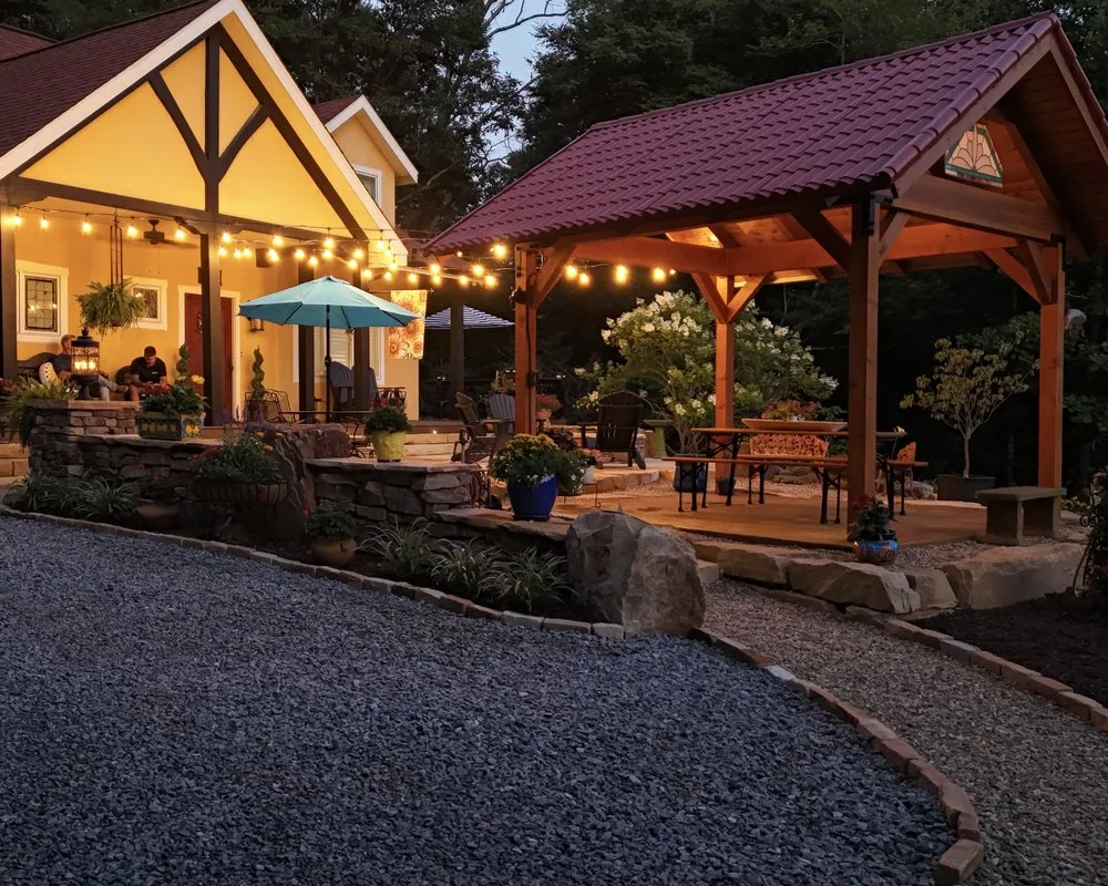 Professional residential landscaping near you in Etowah, NC by Laughter Family Hardscapes