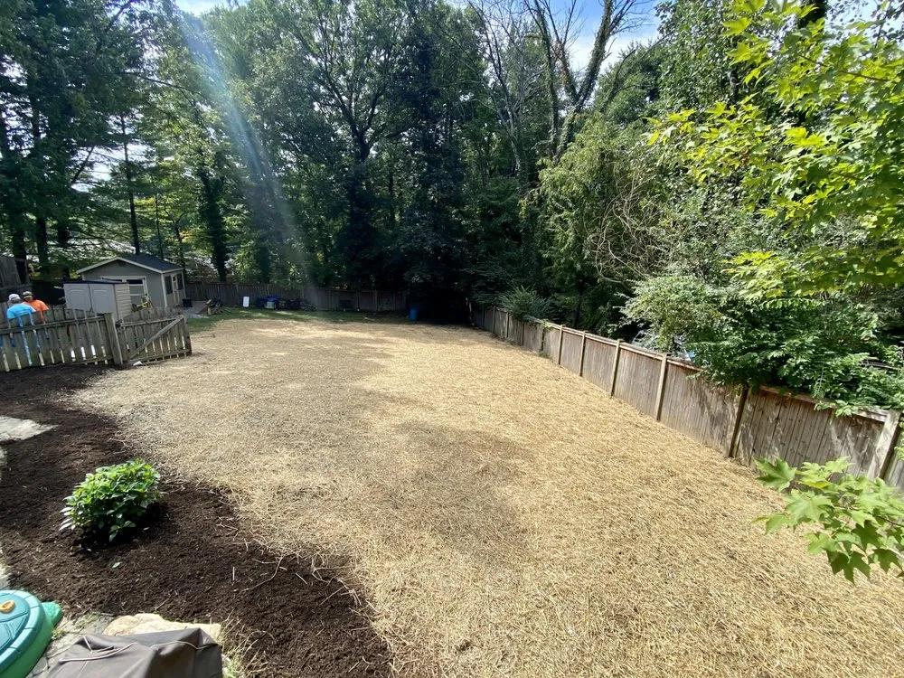 Professional yard maintenance in Cave Spring, VA by Lauman Landscaping Services