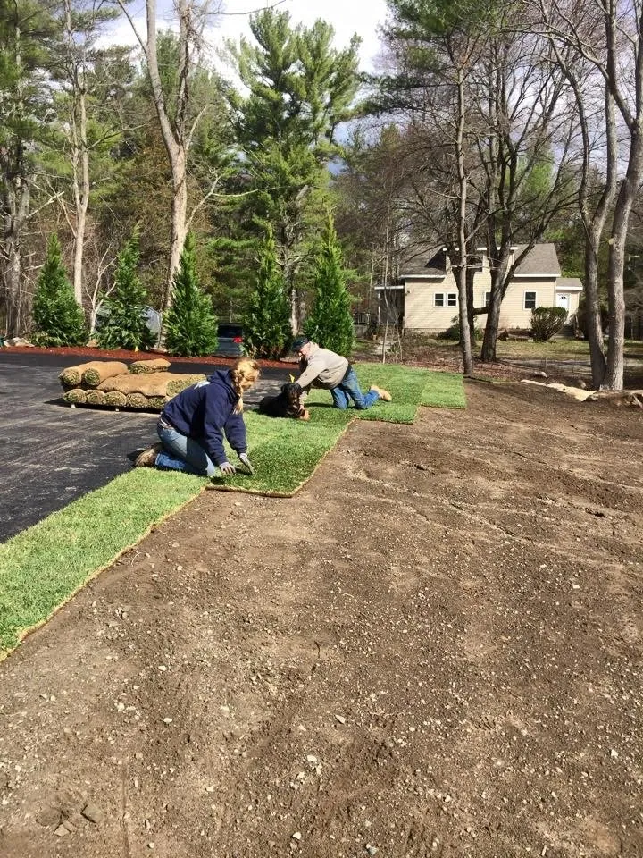 Custom garden landscaping for residential properties across Richmond, RI - Laurel Brook Turf