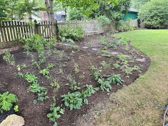 Affordable garden landscaping in Ellicott City, MD by Lauren's Garden Service & Native Nursery