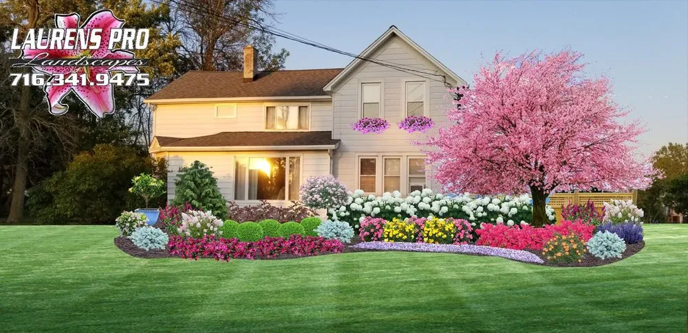 Expert garden landscaping in Clarence, NY - Lauren's Pro Landscapes