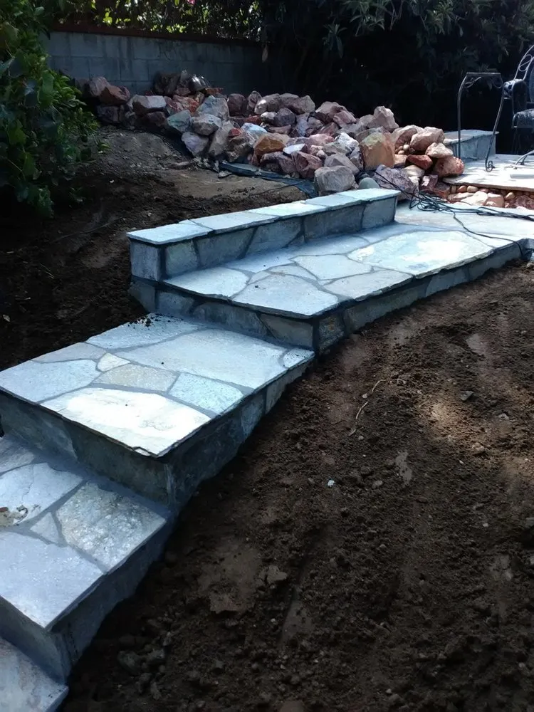 Affordable landscape installation for homes in Leona Valley, CA by LAV Masonry Construction