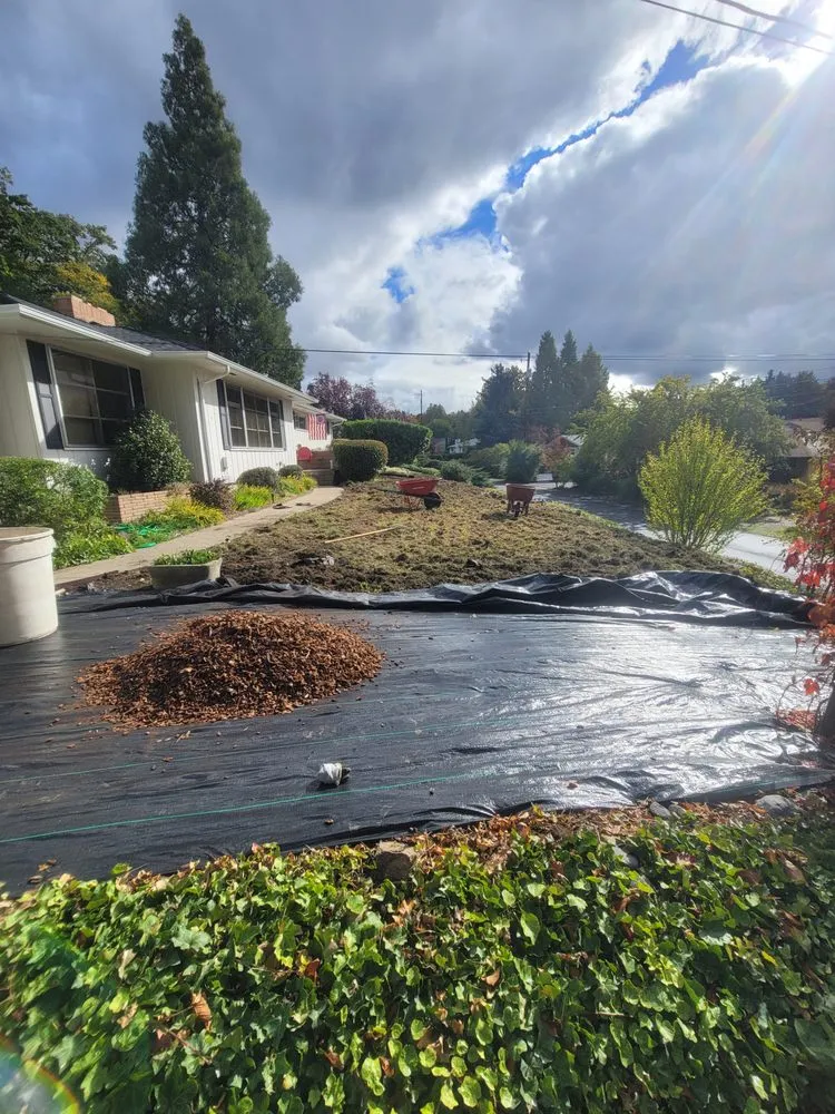 Professional garden landscaping in Central Point, OR - Lava Landscape