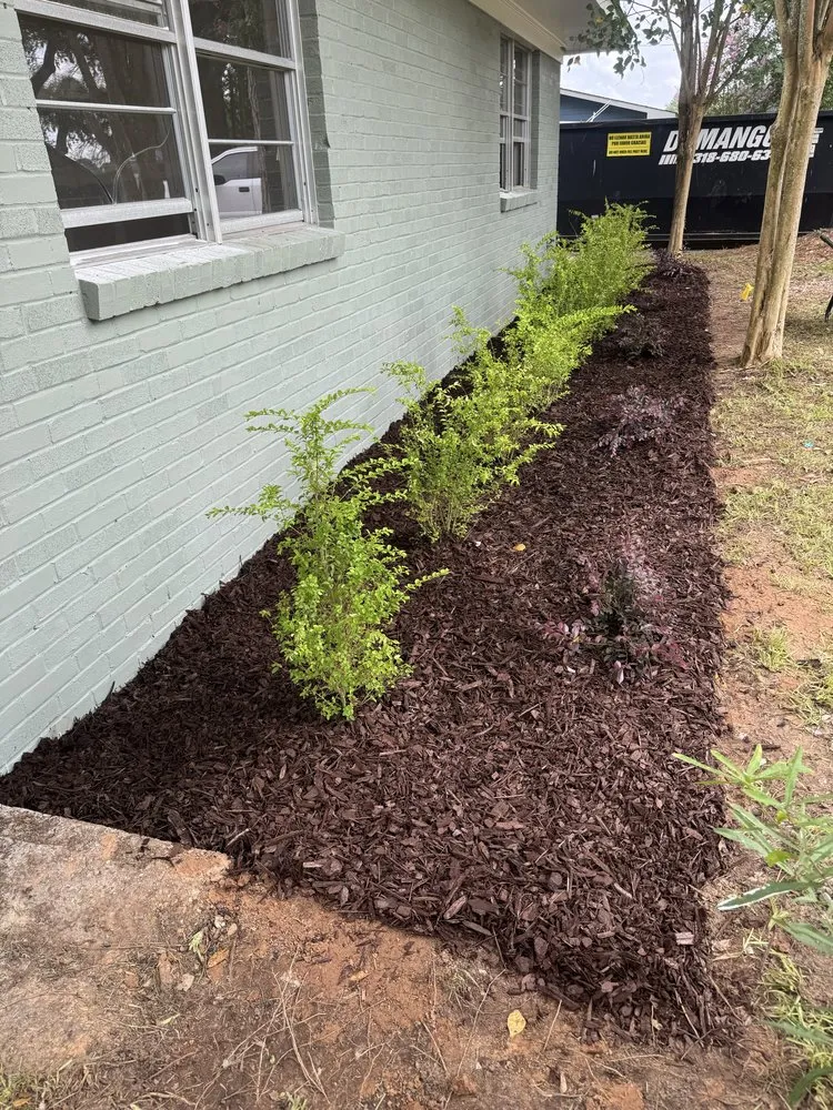 Affordable garden landscaping in Alexandria, LA by Lavespere Landscaping