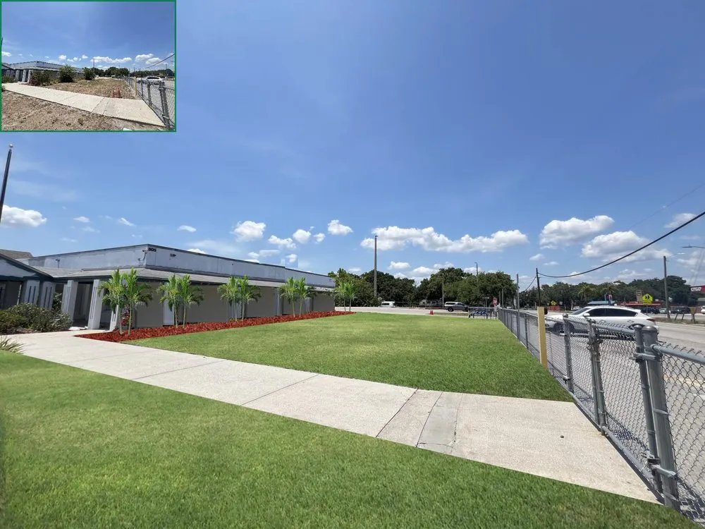 Custom garden landscaping in Clearwater, FL by Lavish Landscapes