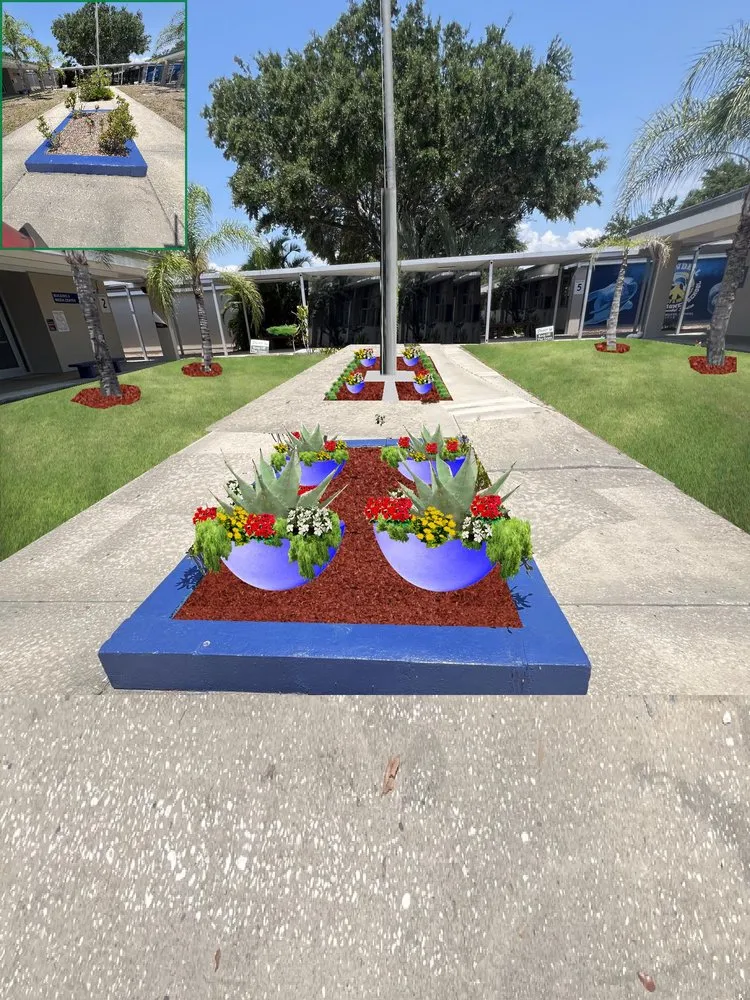 Affordable garden landscaping for beautiful yards in Clearwater, FL by Lavish Landscapes