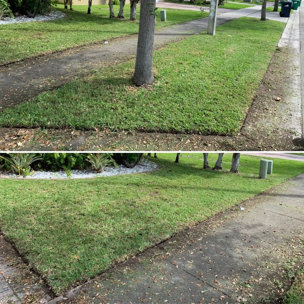 Local lawn mowing service in Miami, FL by Lavish Landscaping & Maintenance
