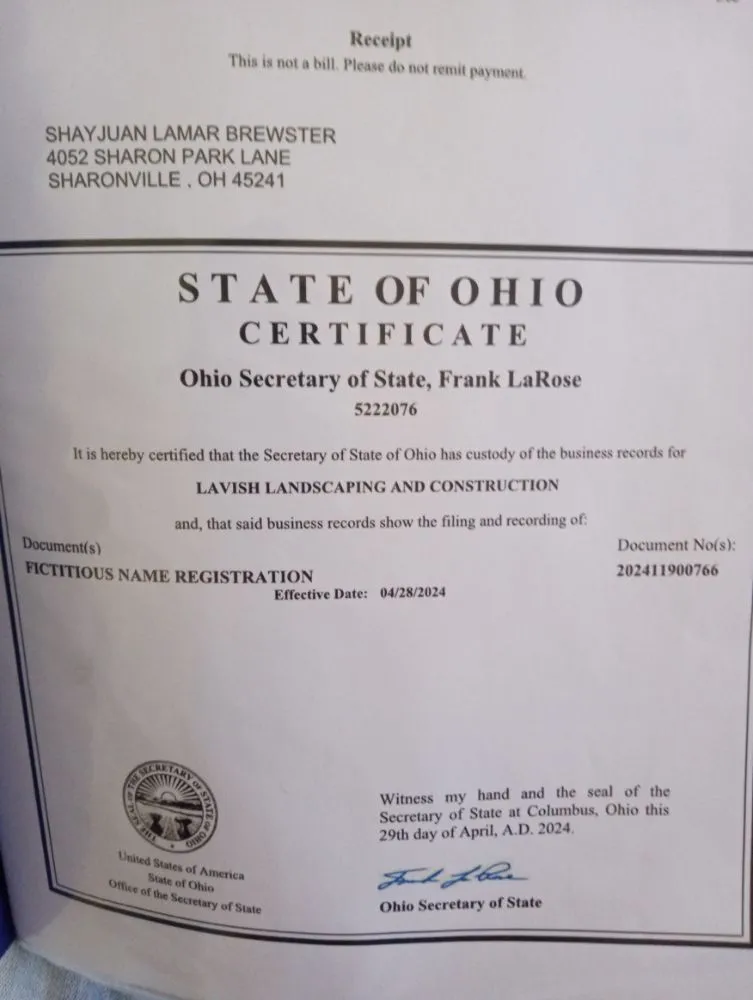 Reliable yard maintenance near you in Sharonville, OH by Lavish Landscaping And Construction