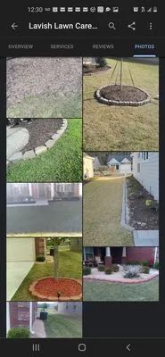 Lavish Lawn Care Services Logo