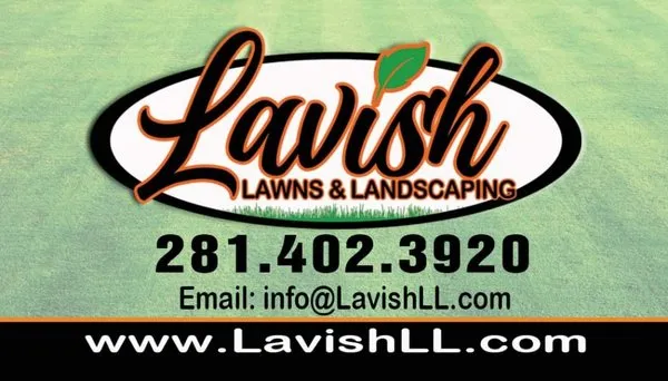 Lavish Lawns & Landscaping Logo