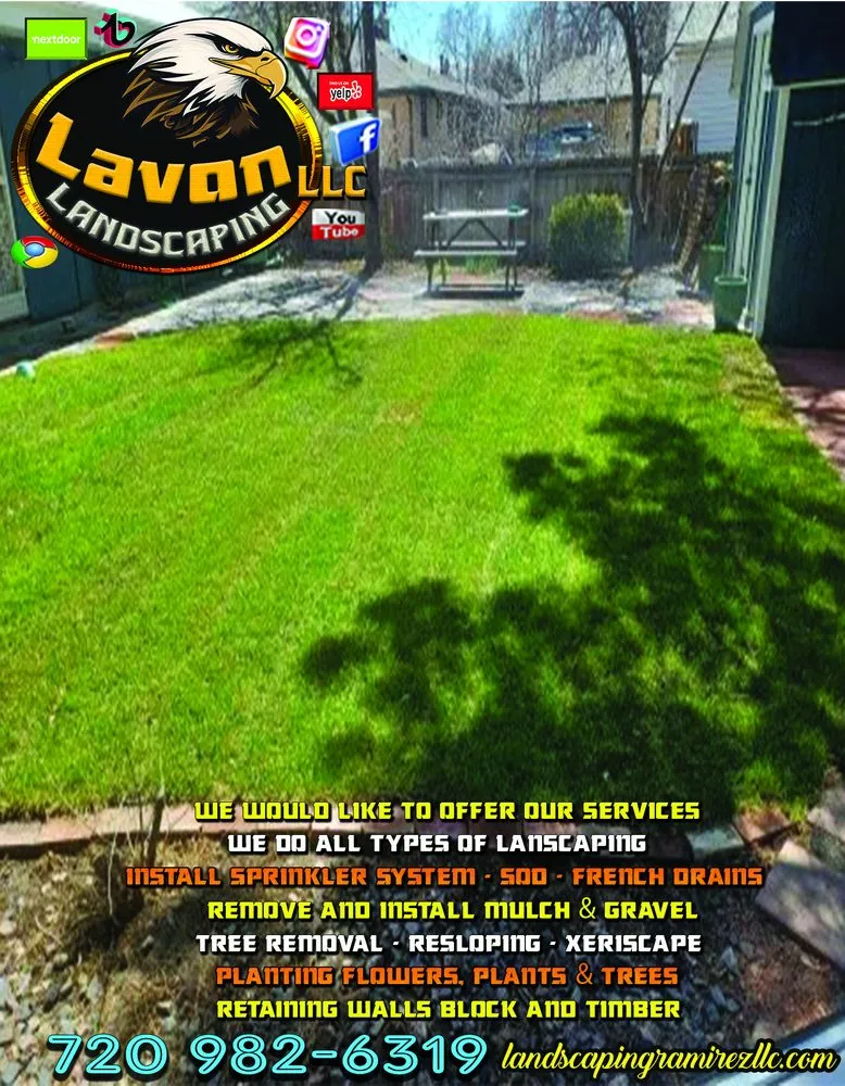 Top-rated yard maintenance with custom design in Commerce City, CO by Lavon Landscaping