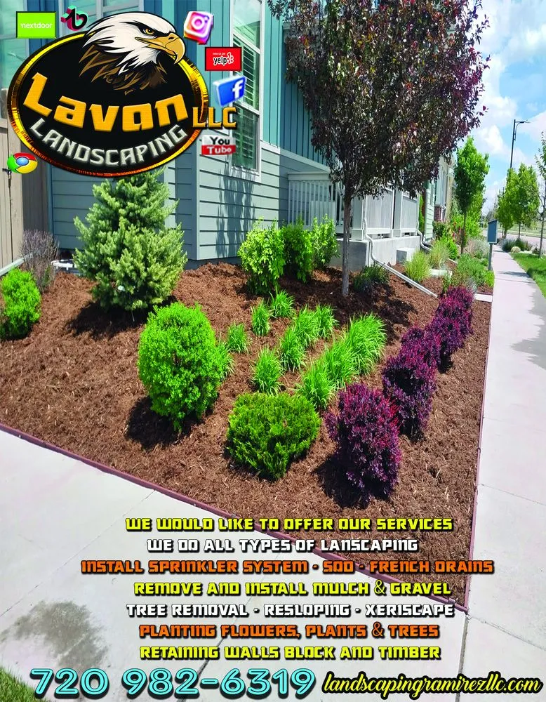 Professional landscape installation in Commerce City, CO - Lavon Landscaping