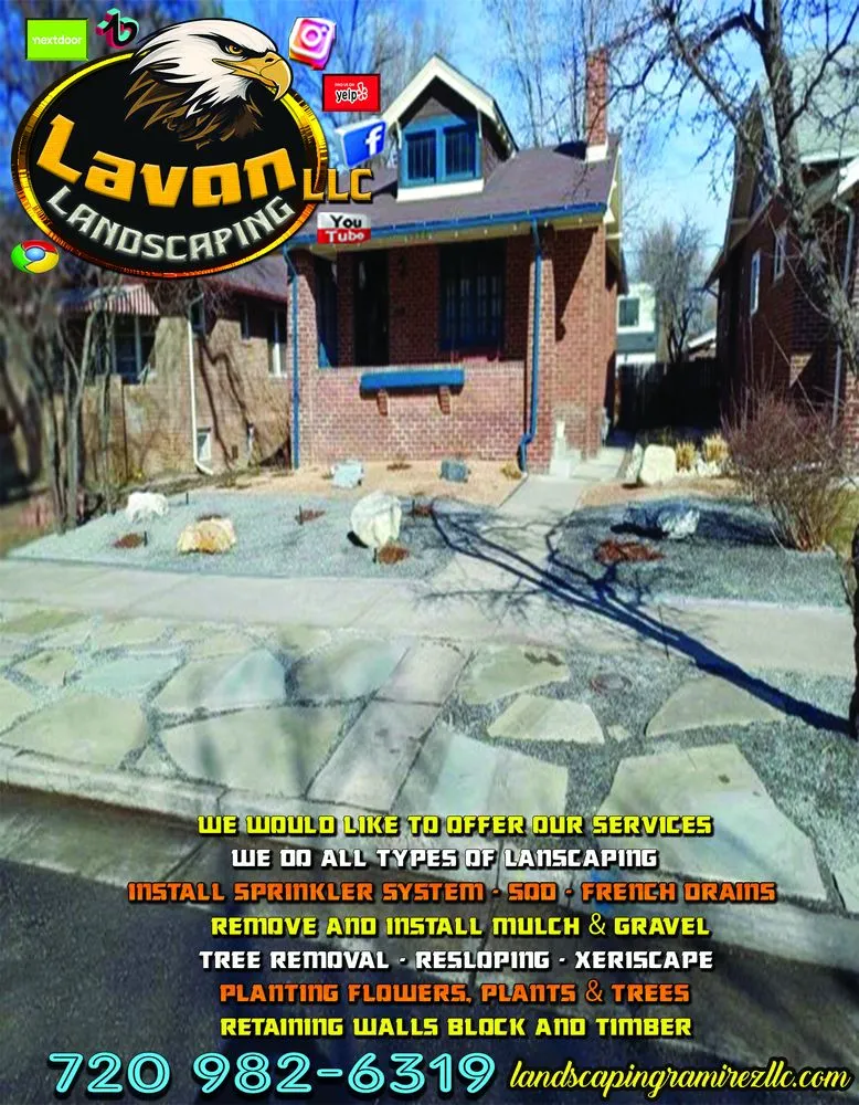Trusted landscaping services for beautiful yards in Commerce City, CO by Lavon Landscaping