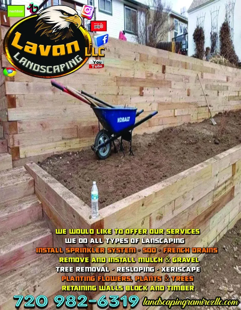 Local yard maintenance in Commerce City, CO by Lavon Landscaping