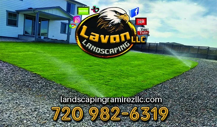 Custom landscape design for residential properties in Commerce City, CO by Lavon Landscaping