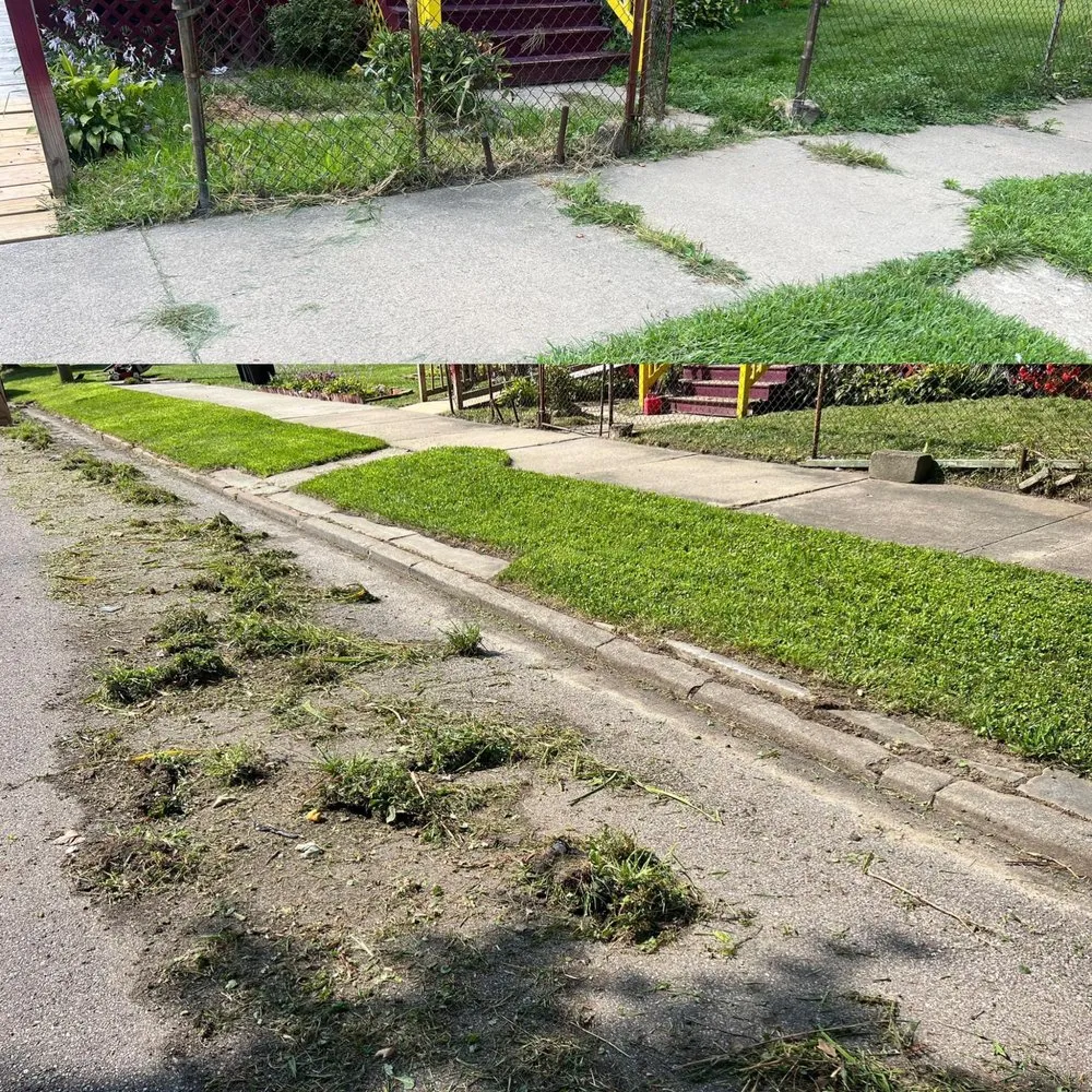 Professional lawn mowing service with custom design in West Bloomfield Township, MI by Law of Landscaping