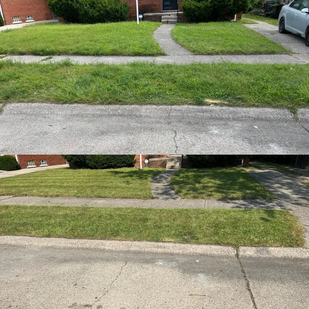 Custom lawn mowing service for beautiful yards in West Bloomfield Township, MI by Law of Landscaping