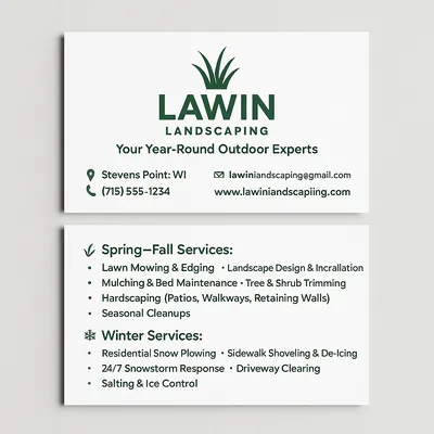 LawIn Landscaping Logo
