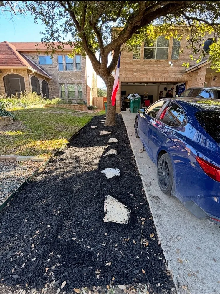 Expert lawn mowing service for beautiful yards in Universal City, TX by LawMan LawnCare