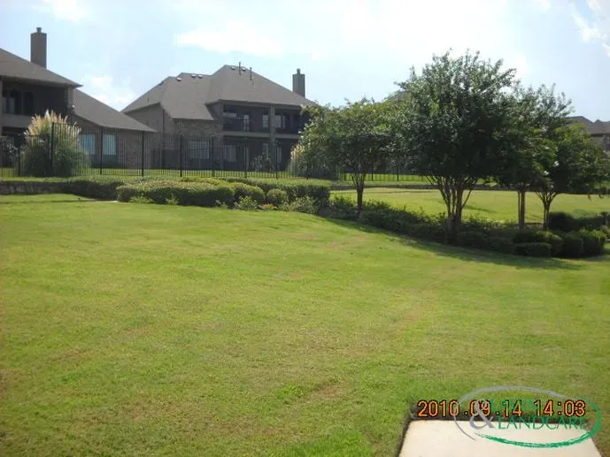 Custom residential landscaping for homes in Lewisville, TX by Lawn & Landcare