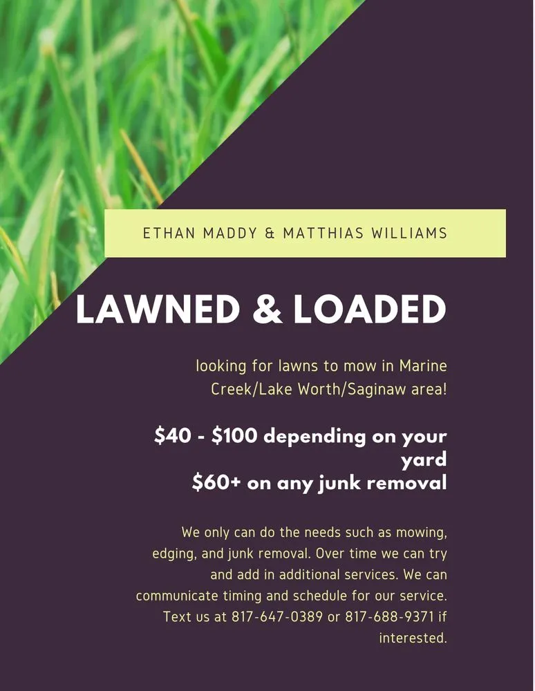 Professional outdoor landscaping in Saginaw, TX - Lawn & Loaded