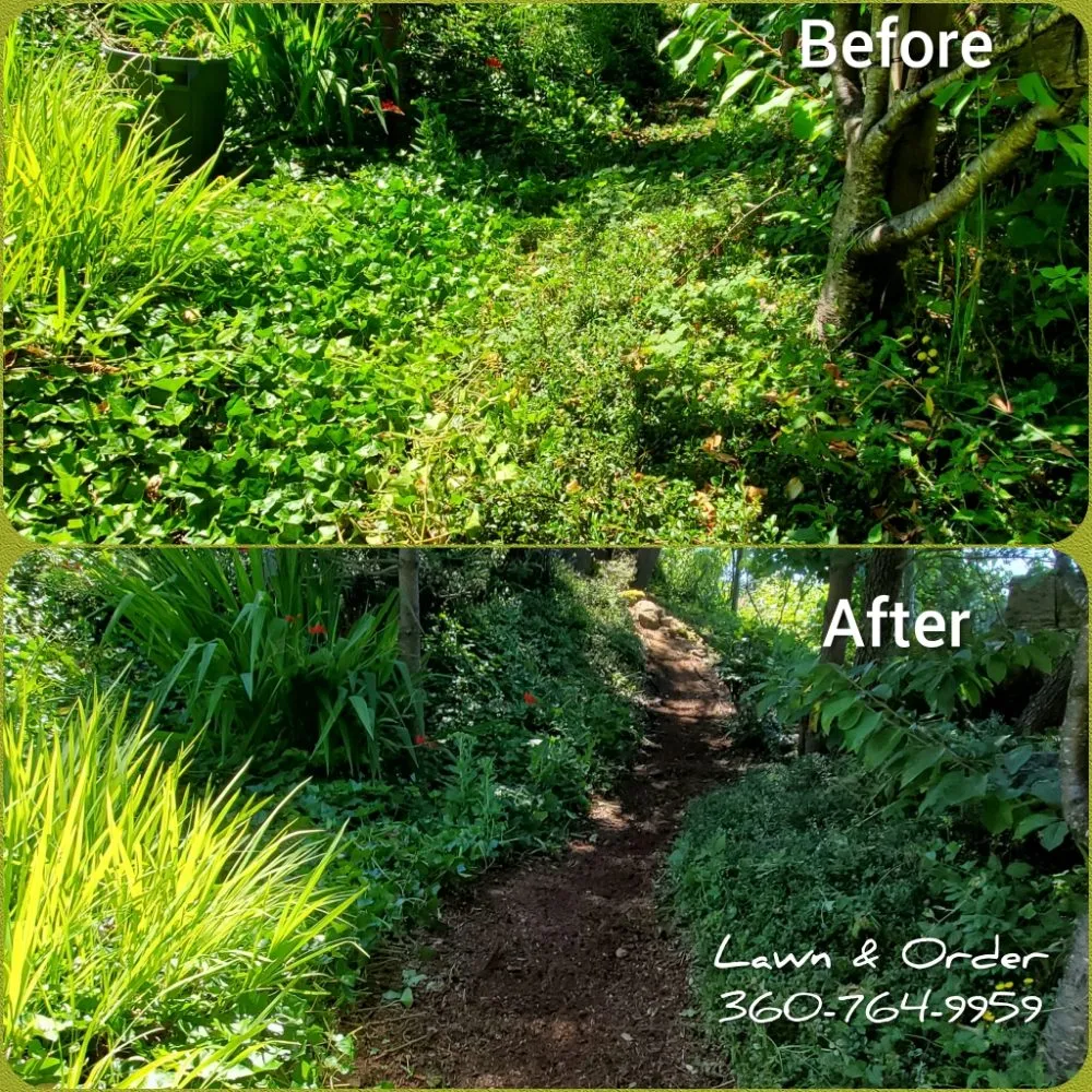 Local garden landscaping for beautiful yards in Centralia, WA by Lawn & Order