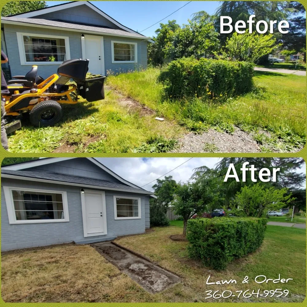 Top-rated landscape installation for beautiful yards across Centralia, WA - Lawn & Order