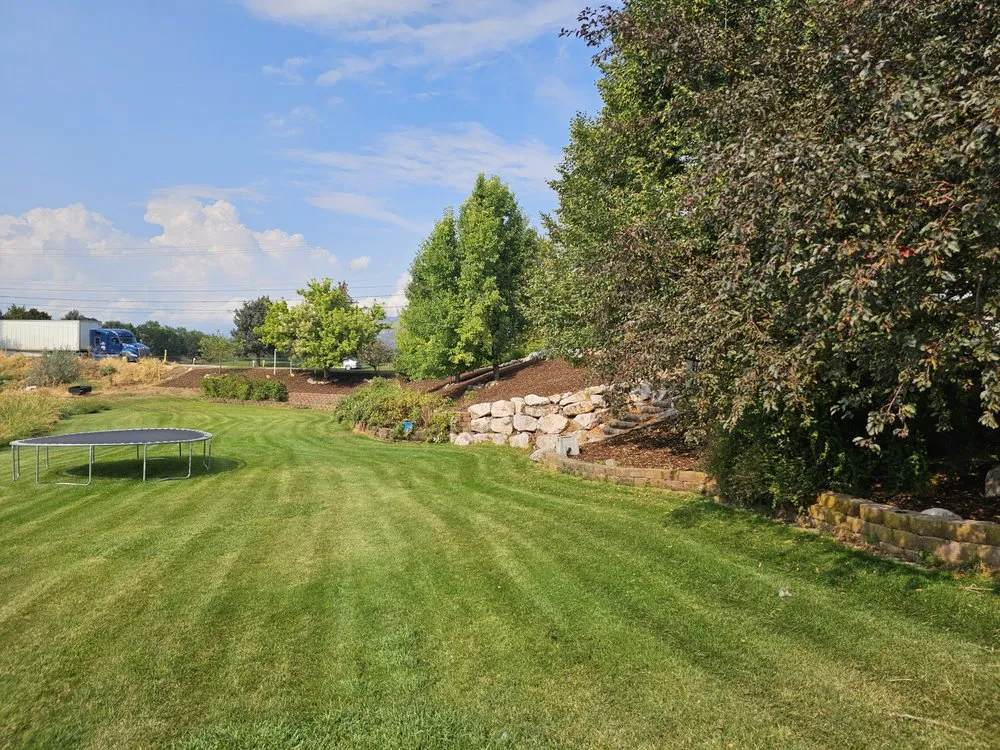 Professional landscape installation in Farmington, UT by Lawn & Order