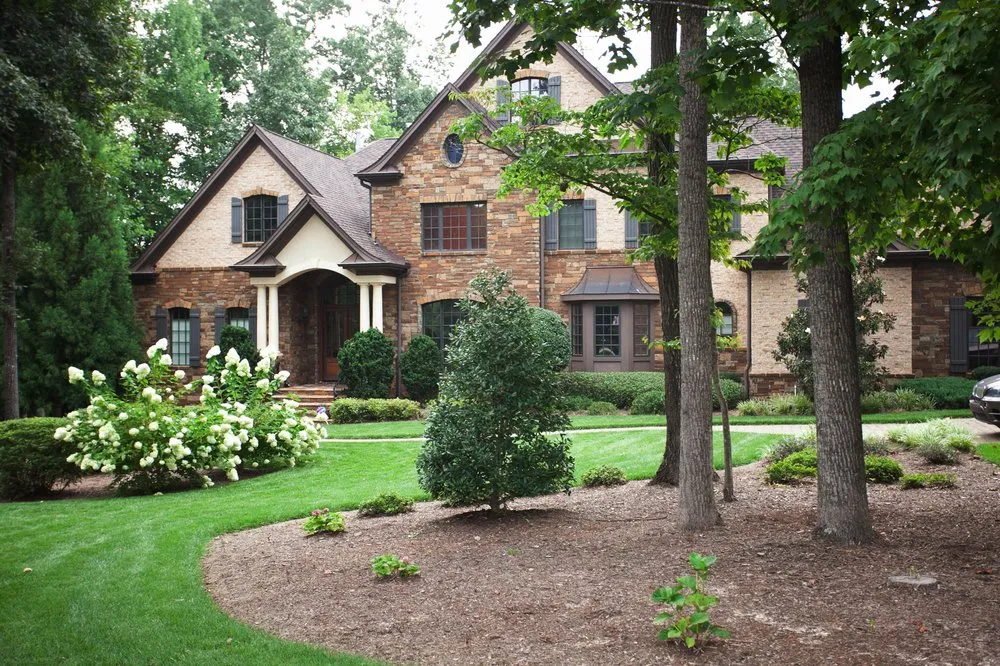 Local outdoor landscaping with custom design in Cary, NC by Lawn & Order Landscaping