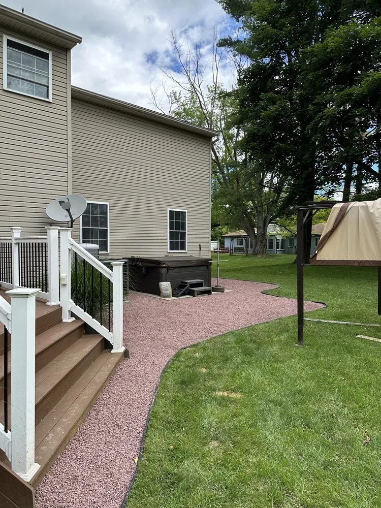 Professional lawn care service for homes in Easton, PA by Lawn & Order Landscaping Services