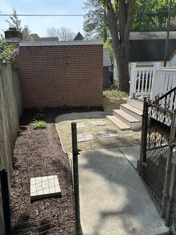 Trusted yard cleanup service with custom design in Easton, PA by Lawn & Order Landscaping Services