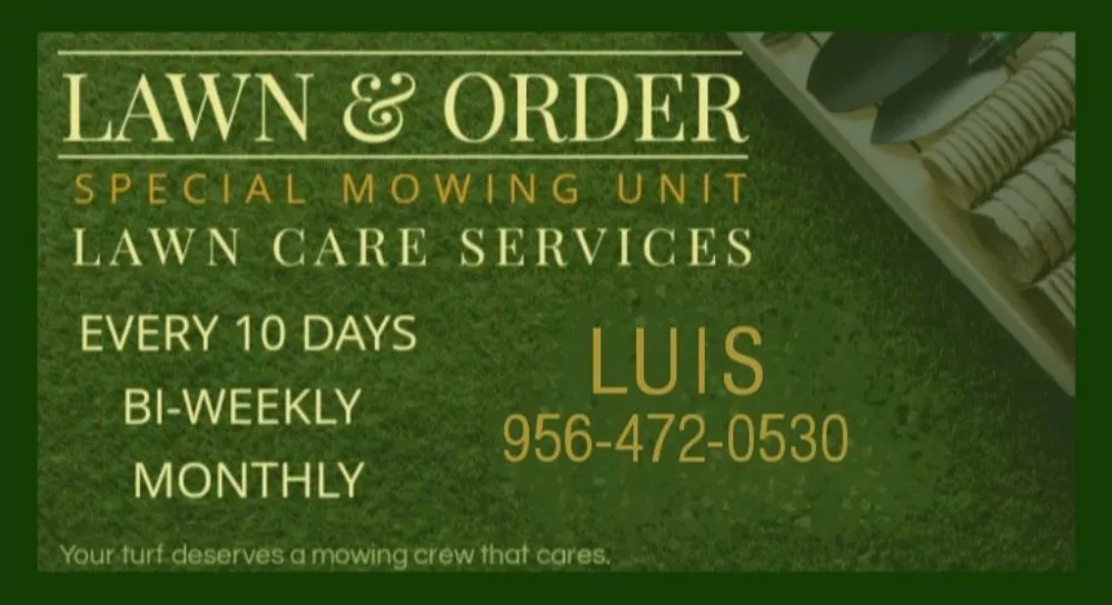 Reliable outdoor landscaping experts serving Weslaco, TX - Lawn & Order Lawn Care Service