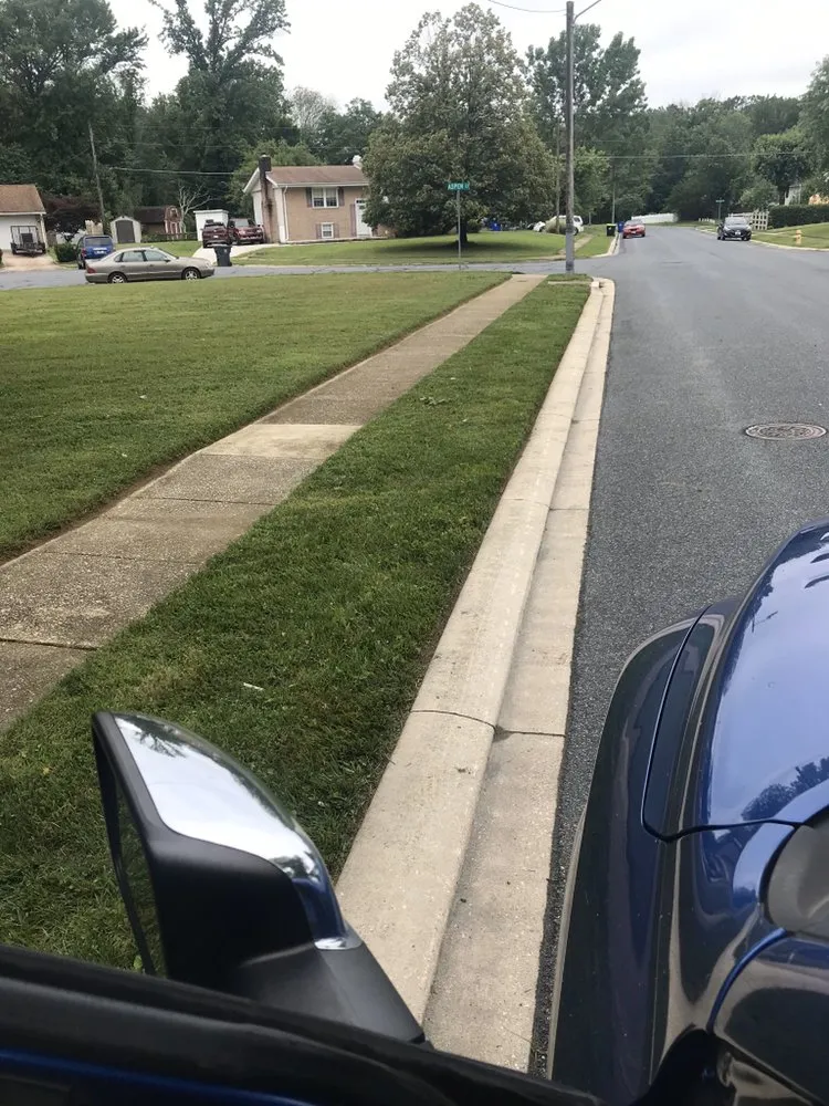 Custom residential landscaping in Edgewood, MD by Lawn-A-Ranger Inc.