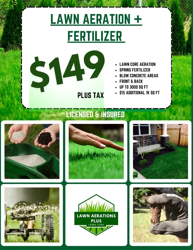 Affordable residential landscaping experts serving Lake Stevens, WA - Lawn Aerations Plus