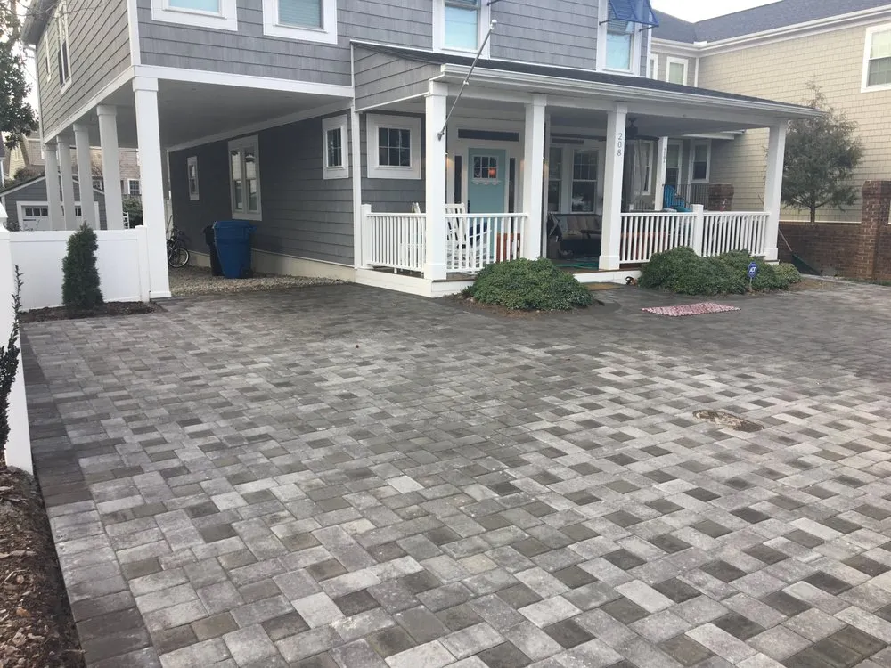 Professional residential landscaping for homes in Virginia Beach, VA by Lawn-Aid