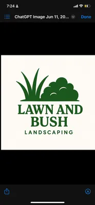 Lawn And Bush