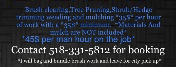 Lawn And Garden Maintenance Logo