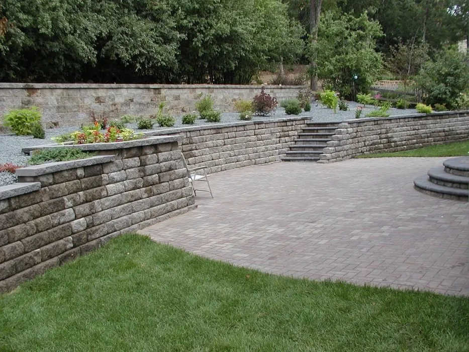 Affordable outdoor landscaping with custom design in Circle Pines, MN by Lawn and Landscape Gardens