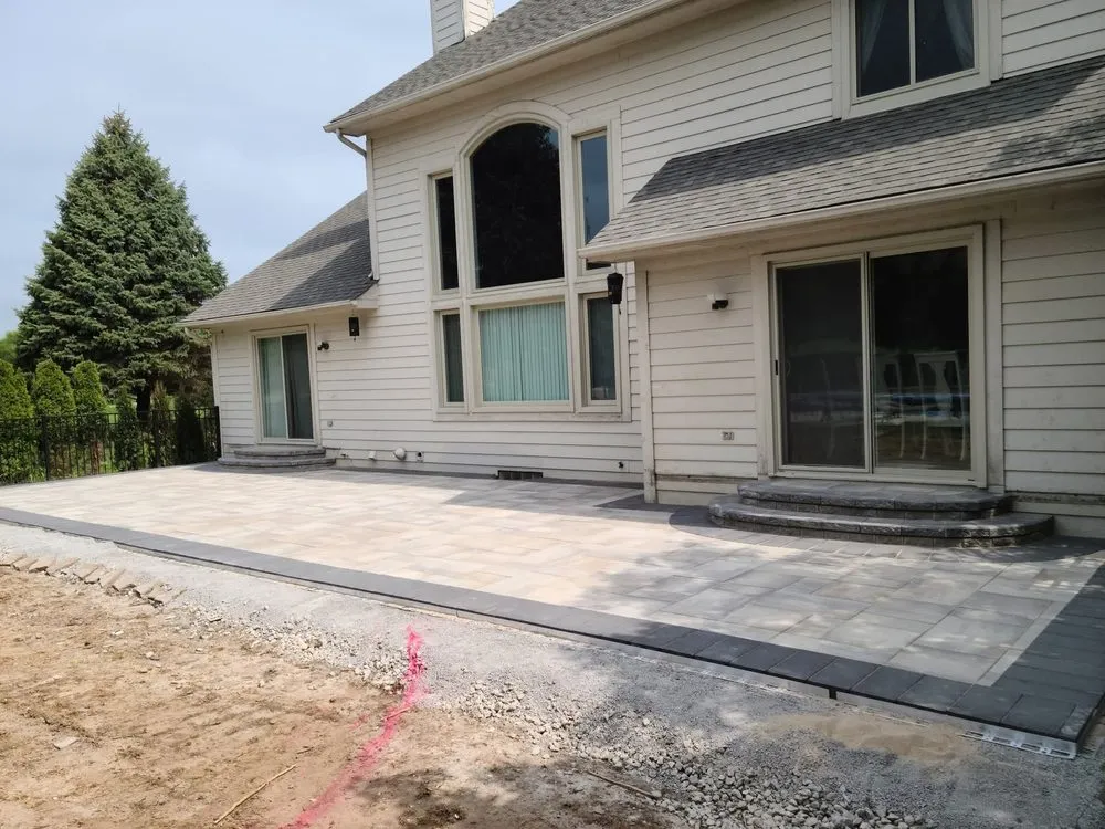 Affordable landscape installation in Lake Orion, MI by Lawn and Landscaping Services