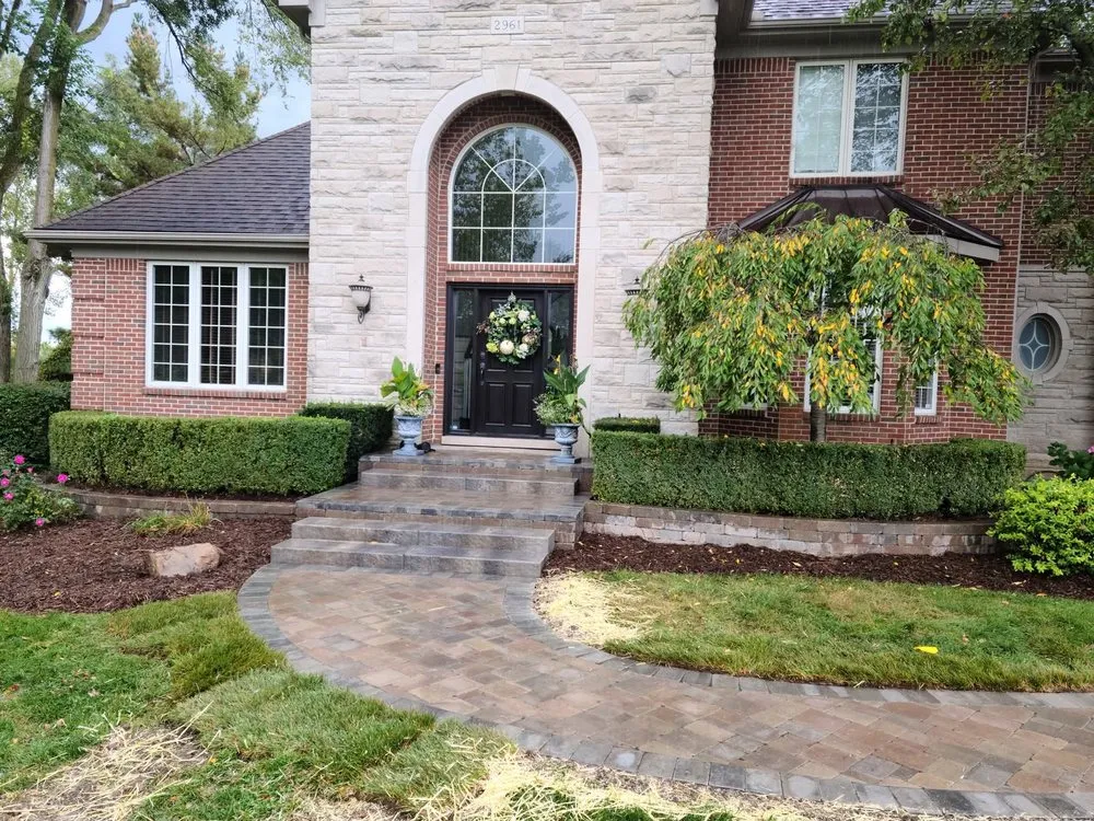 Local landscape installation in Metamora, MI by Lawn And Landscaping Services