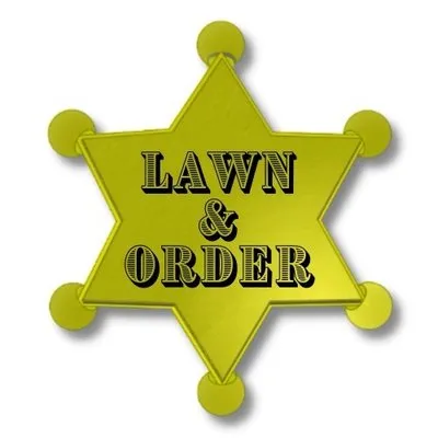 Lawn and Order Logo