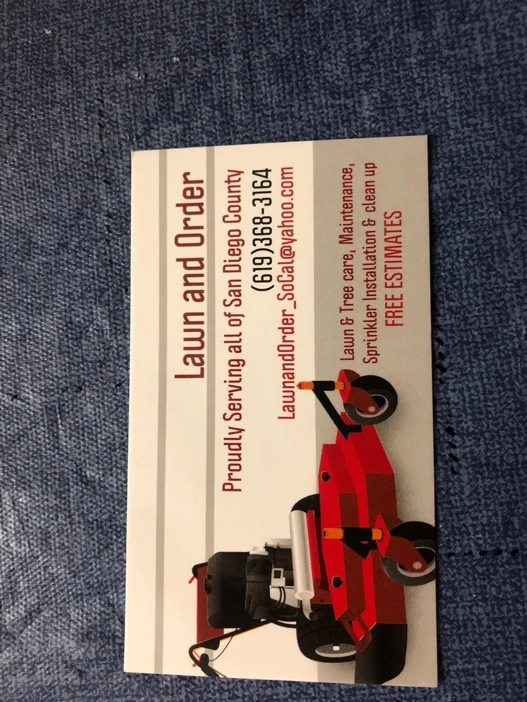 Expert outdoor landscaping in El Cajon, CA - Lawn and Order