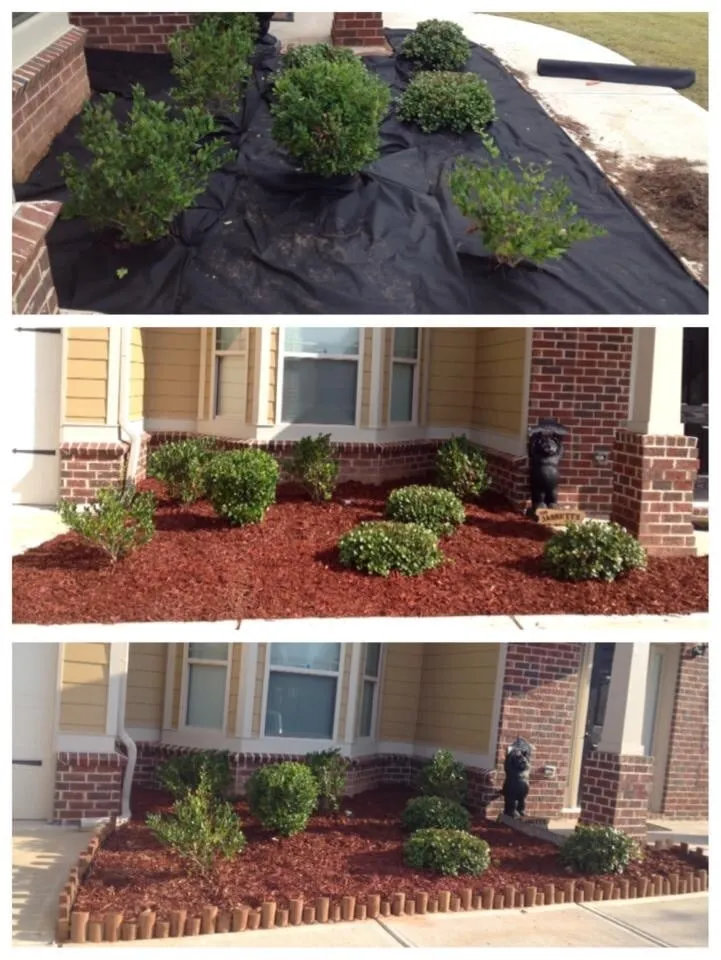 Expert garden landscaping for beautiful yards in Fairburn, GA by Lawn And Order Ground Control