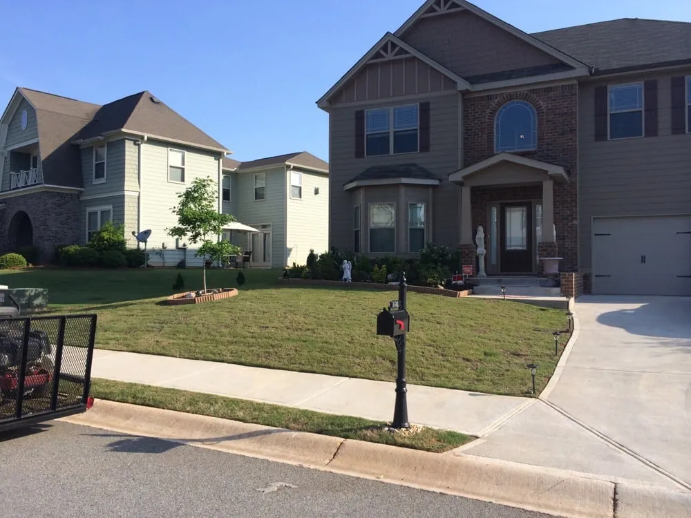 Local landscape design in Fairburn, GA by Lawn And Order Ground Control