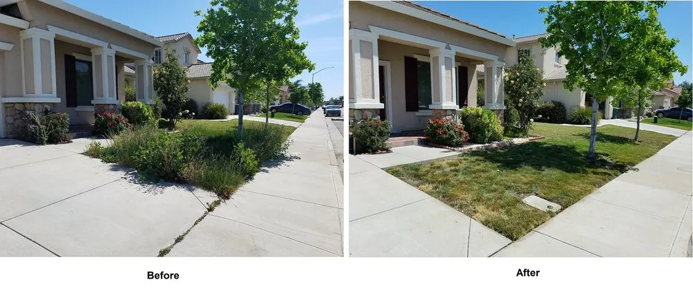 Custom garden landscaping with custom design across Tracy, CA - Lawn and Yard Solutions